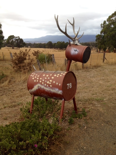 Reindeer Mailbox