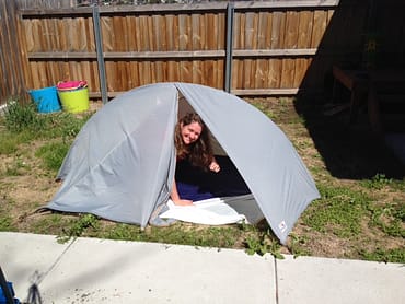 Tent shenanigans